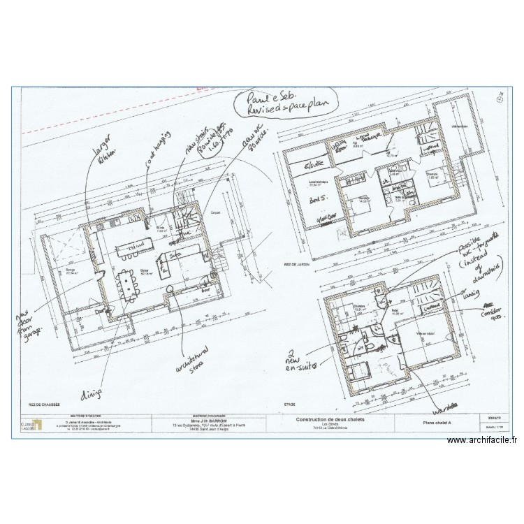 chalet A fond. Plan de 0 pièce et 0 m2