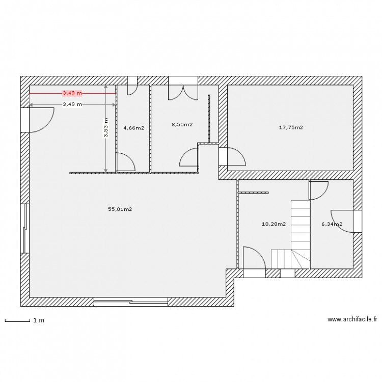 Plan. Plan de 0 pièce et 0 m2