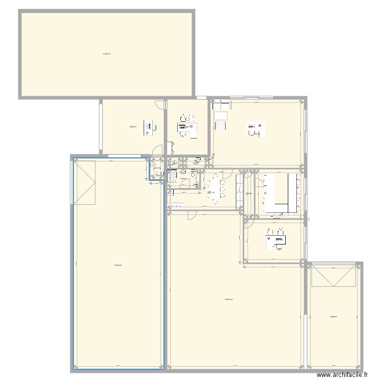 Batiment Cournon Aménagé 2. Plan de 0 pièce et 0 m2