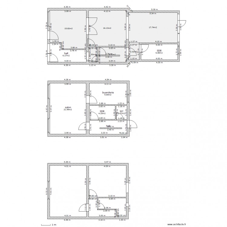MAISON AV DU PEAGE 57 N111. Plan de 0 pièce et 0 m2