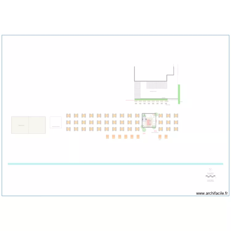 princesa plage. Plan de 