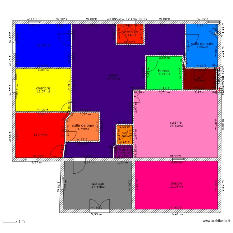 Pavillon_jaen  gabriel. Plan de 0 pièce et 0 m2