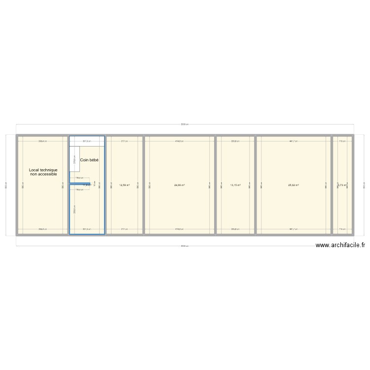 Beau rivage - sanitaire B. Plan de 0 pièce et 0 m2