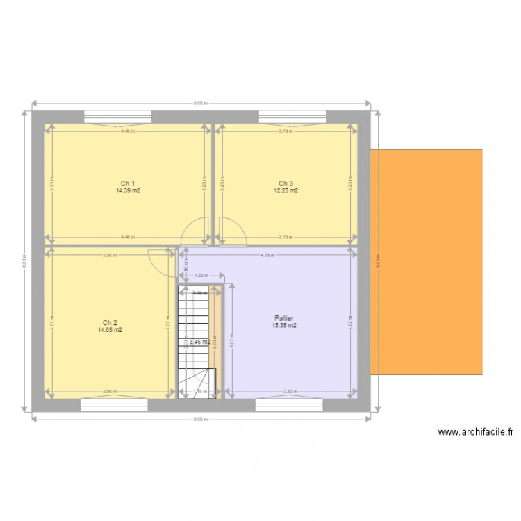 PALARIC R 1. Plan de 0 pièce et 0 m2