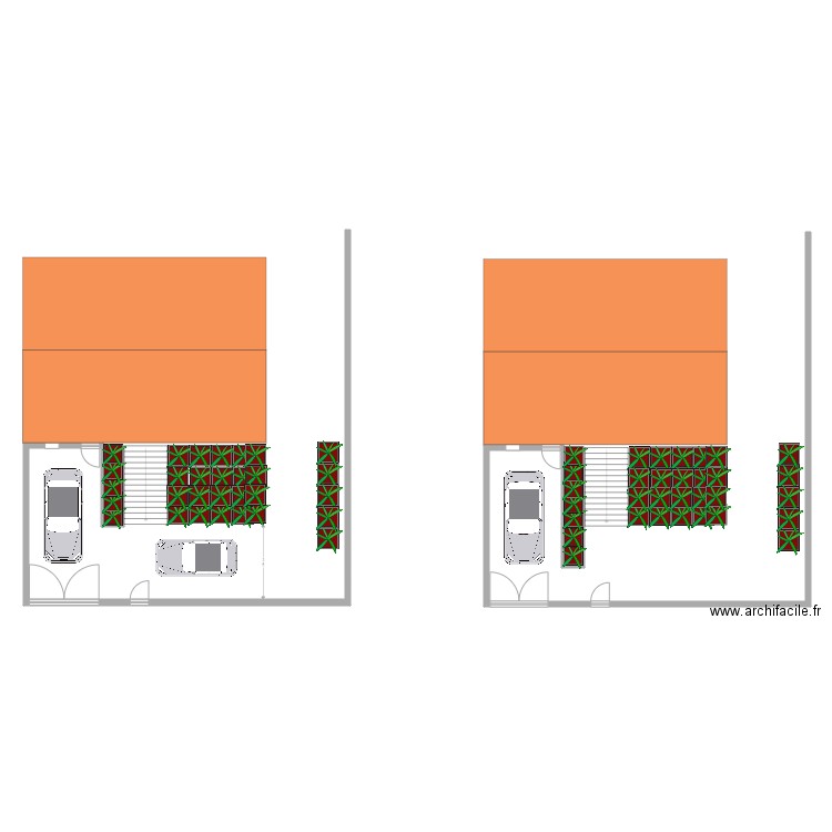 travaux . Plan de 0 pièce et 0 m2