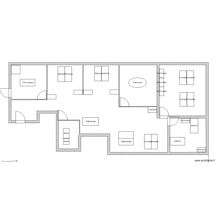 99 Route d'Espagne C - RDC V6. Plan de 