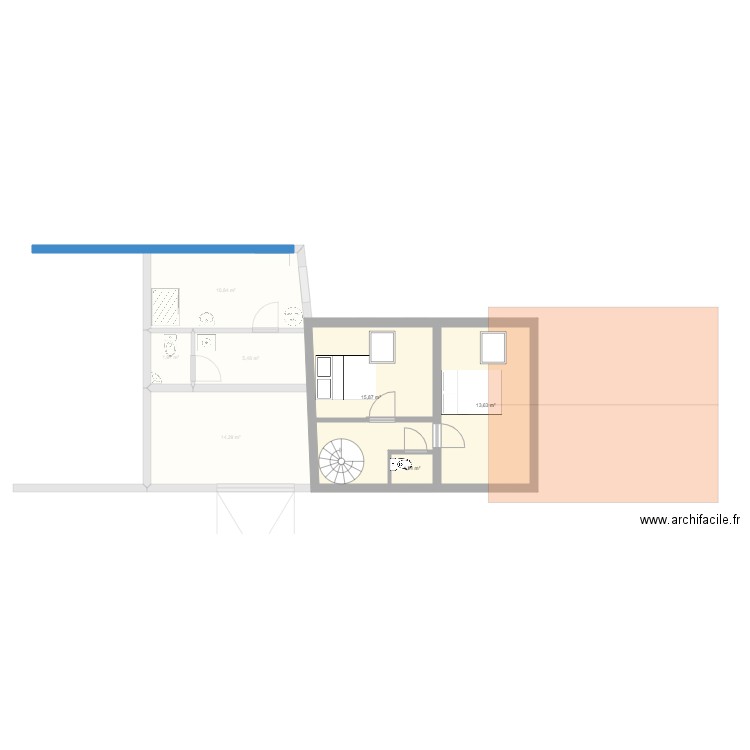 mon projet rénovation 01. Plan de 0 pièce et 0 m2