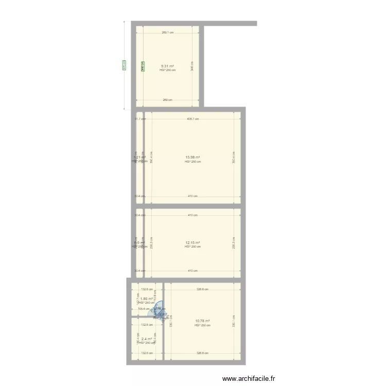 foncia a briand d garage. Plan de 