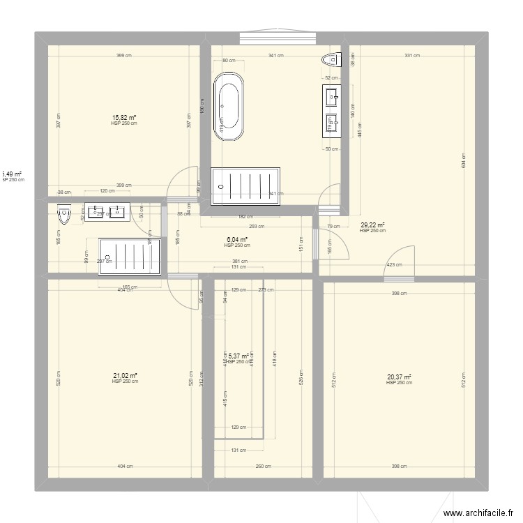 plans maison eischen 1 er etage. Plan de 0 pièce et 0 m2