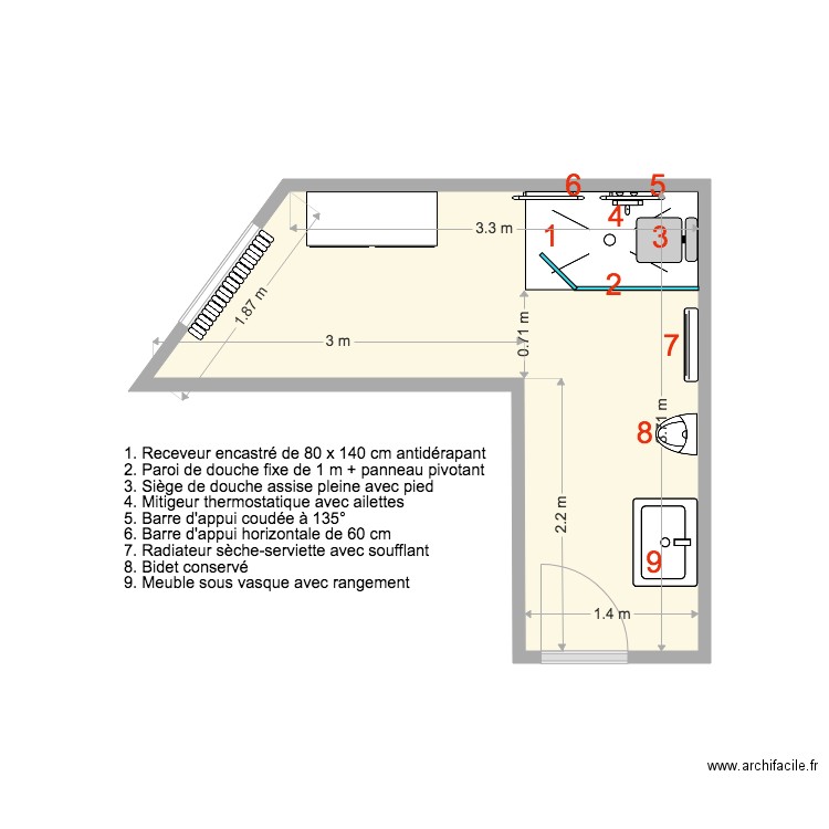 JL LEDARD Forges . Plan de 0 pièce et 0 m2