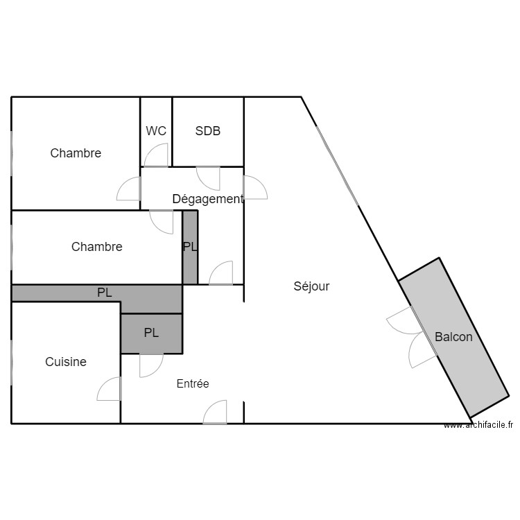 Plan Roux Nico B. Plan de 11 pièces et 1047 m2