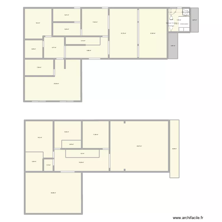 Minkan Cotes a jours. Plan de 