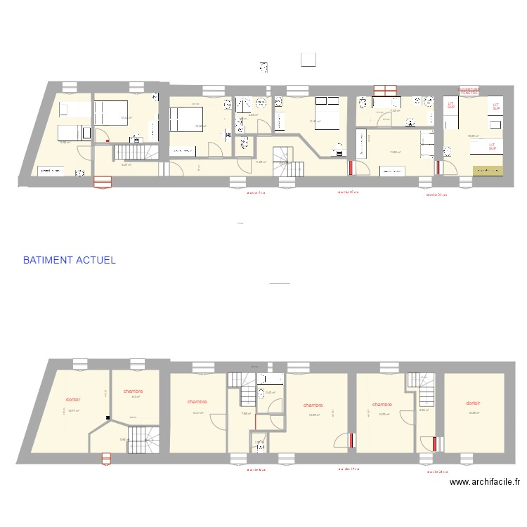 version avril. Plan de 0 pièce et 0 m2