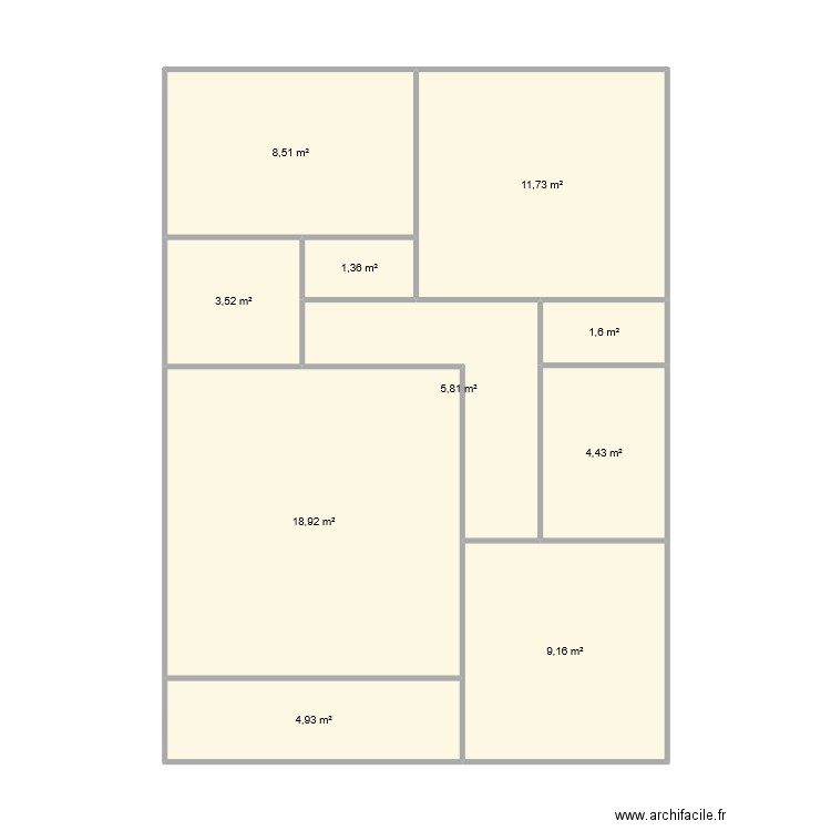 capobianco t3 plantiers. Plan de 0 pièce et 0 m2