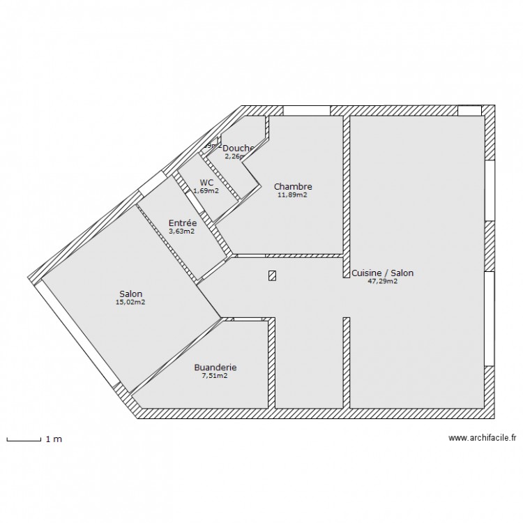 Niveau 2 Impots. Plan de 0 pièce et 0 m2