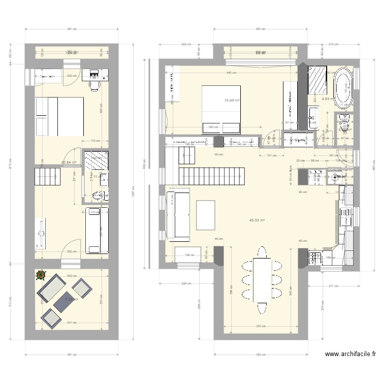 voltaire8. Plan de 0 pièce et 0 m2