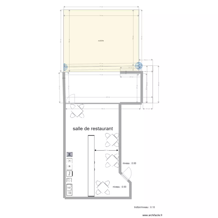 AQUAPIZZA avant travaux . Plan de 0 pièce et 0 m2 AQUAPIZZA avant travaux . Plan de 0 pièce et 0 m2