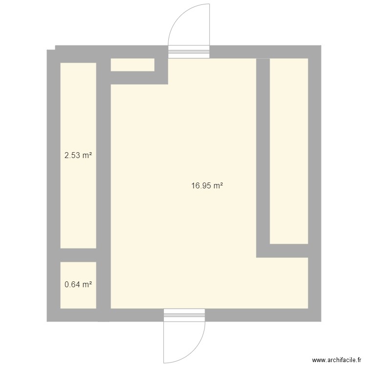 Magasin maison verte . Plan de 0 pièce et 0 m2