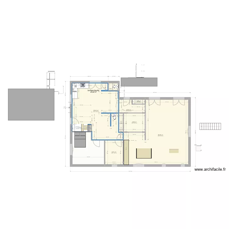 Yvrac RDC PROJET SDB CUISINE RDC5. Plan de Yvrac RDC PROJET SDB CUISINE RDC5. Plan de
