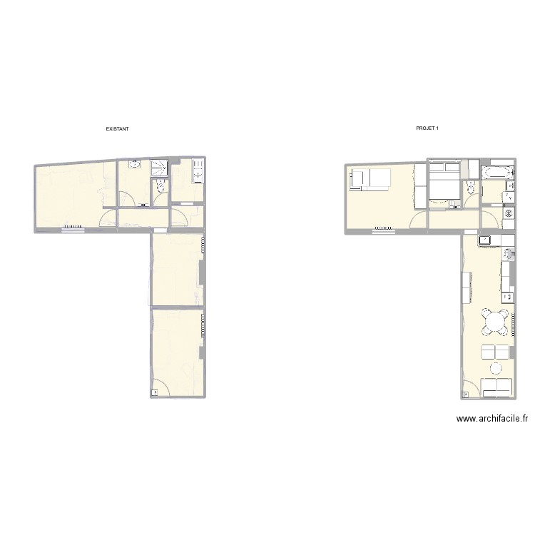 MATHIEU IO. Plan de 17 pièces et 100 m2