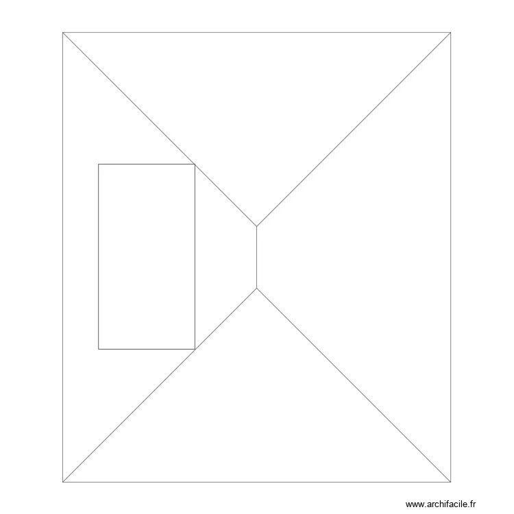 VERNET Essai. Plan de 