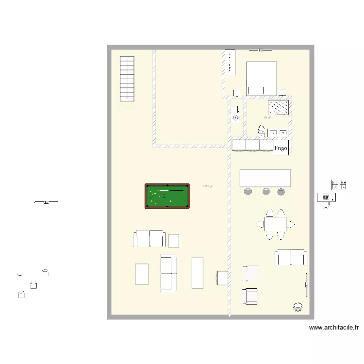 rez jardins SS. Plan de rez jardins SS. Plan de