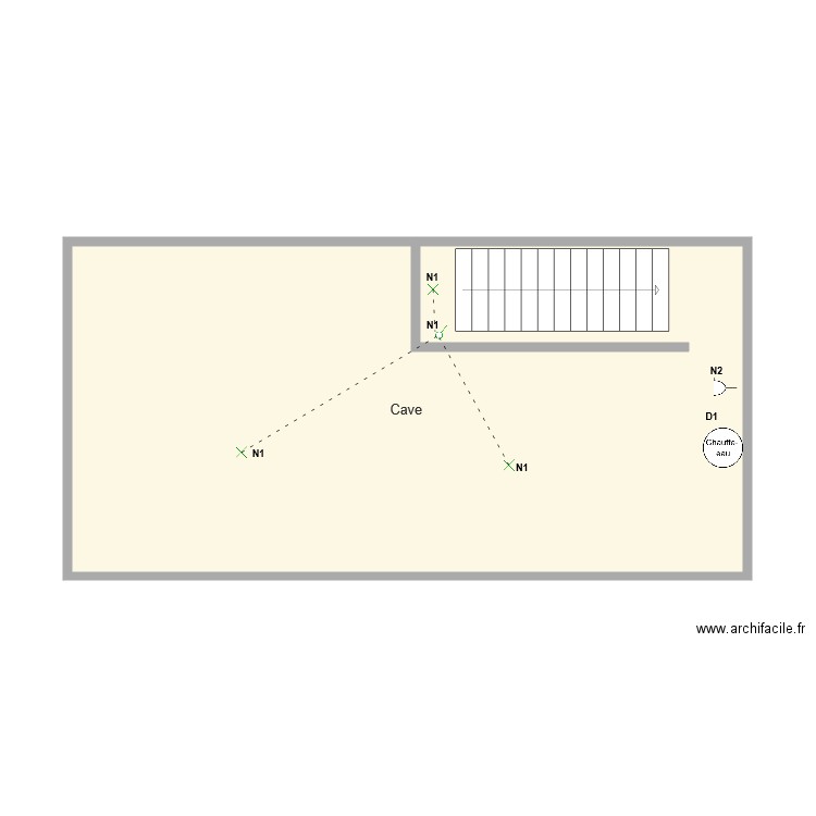 maison 1 cave bis. Plan de 0 pièce et 0 m2