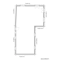 Plan de masse apr&eacute;s travaux