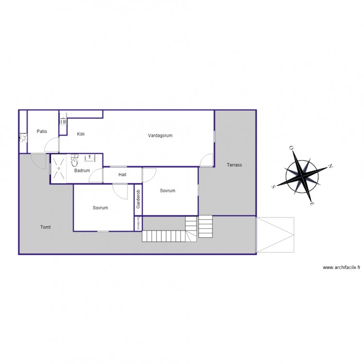 Planrtitning Don Sancho. Plan de 0 pièce et 0 m2