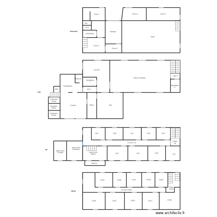 PLOBANNALEC LESCONIL LEBEC. Plan de 0 pièce et 0 m2