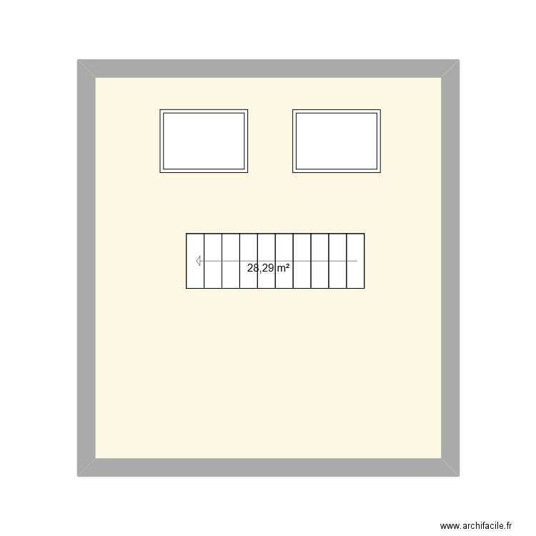2éme étage. Plan de 0 pièce et 0 m2
