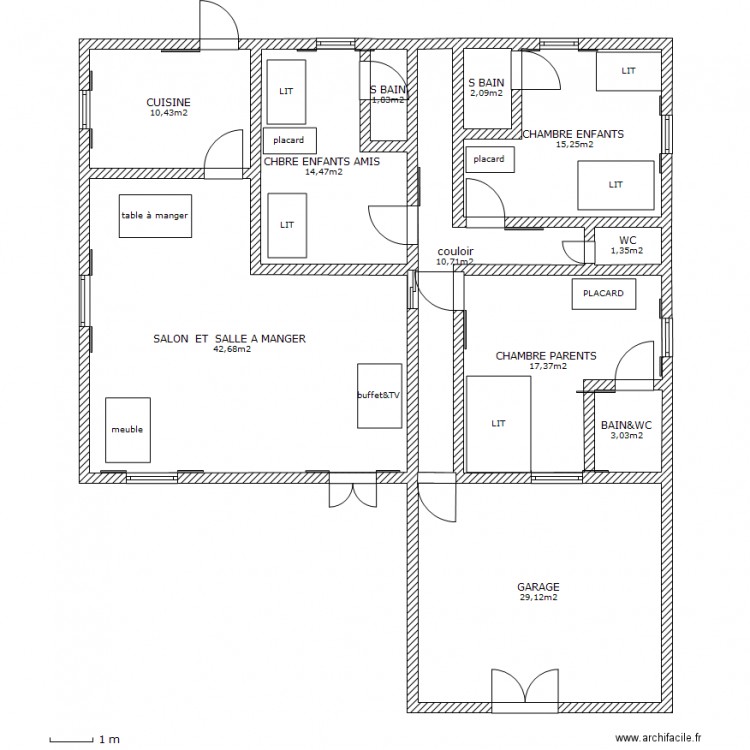 MONEYNOUSSA@PLANMAISONPERSO. Plan de 0 pièce et 0 m2