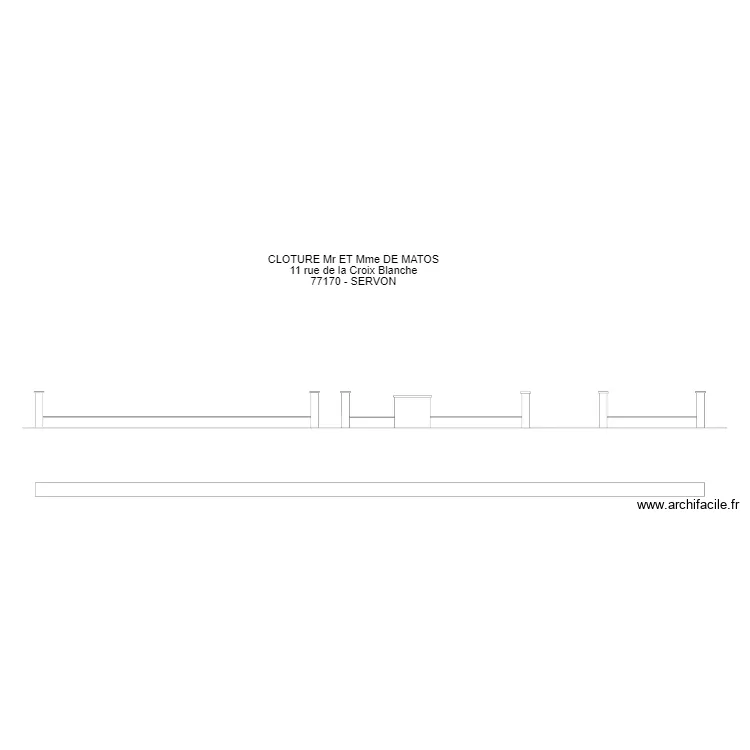 Cloture SEB. Plan de 