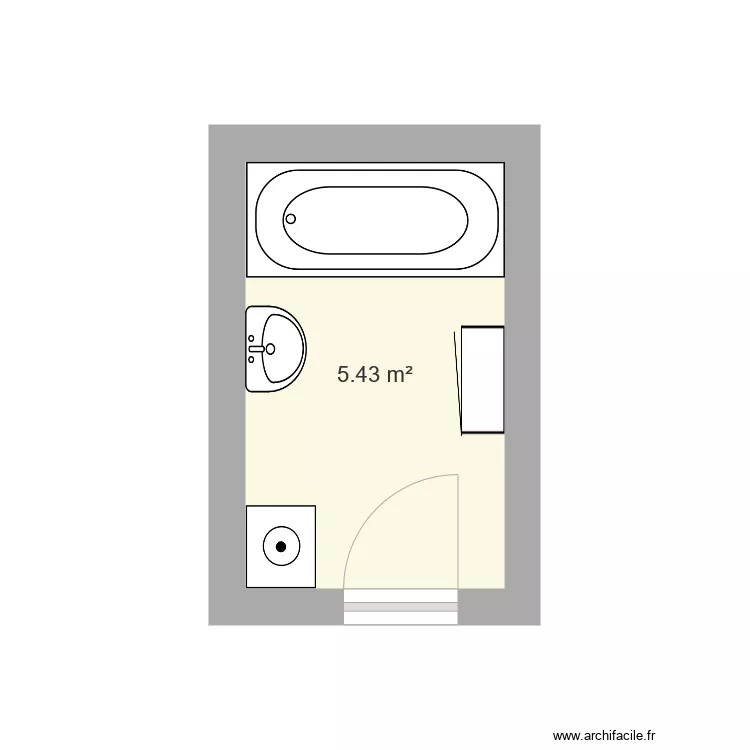 DERU  St Laurent Rochefort. Plan de 