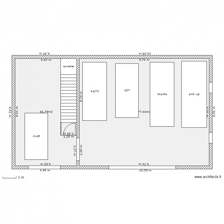 garage3ext. Plan de 0 pièce et 0 m2