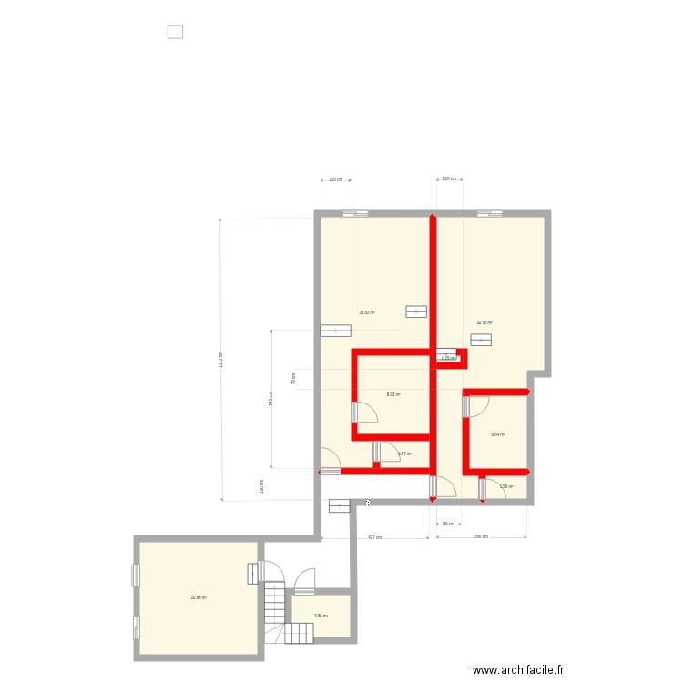 Picquigny Etage 13. Plan de 0 pièce et 0 m2