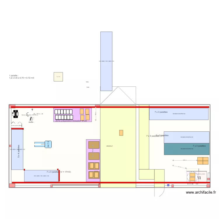 R&eacute;ception UAP3 v4. Plan de 