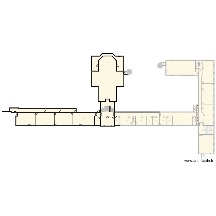 Plan 1er étage. Plan de 0 pièce et 0 m2