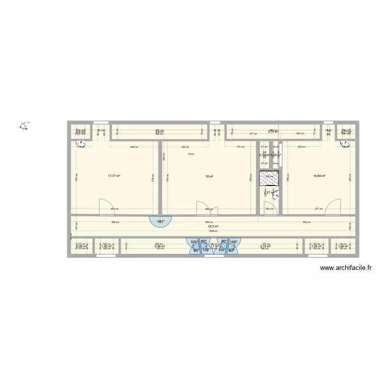Grenier central. Plan de Grenier central. Plan de