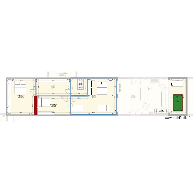 casa le ranger électricité prises. Plan de 0 pièce et 0 m2