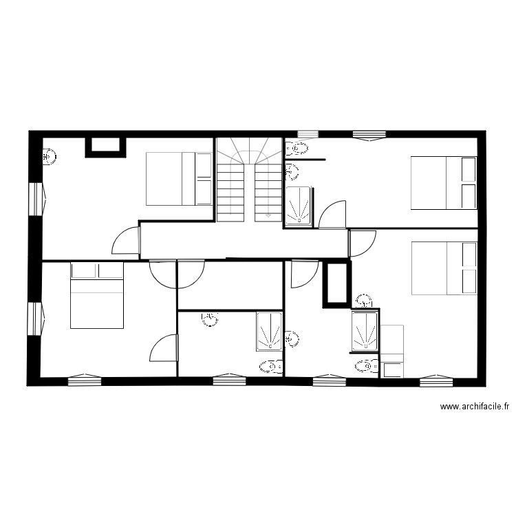 etage castets2.1. Plan de 0 pièce et 0 m2