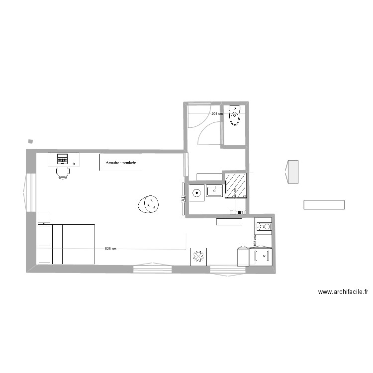 Carignan. Plan de 0 pièce et 0 m2