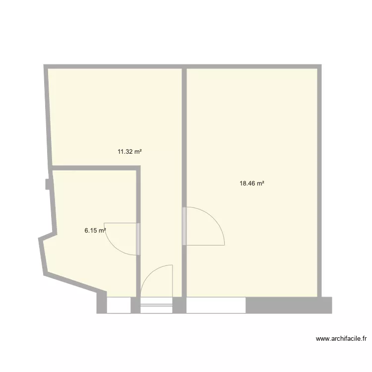 Appart Actuel. Plan de 