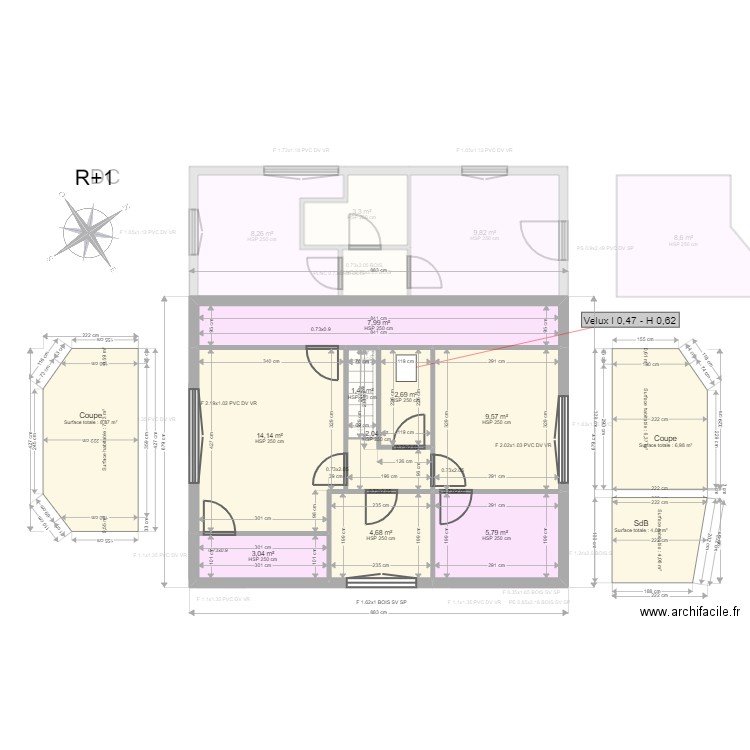Indivision LE-GOFF. Plan de 0 pièce et 0 m2