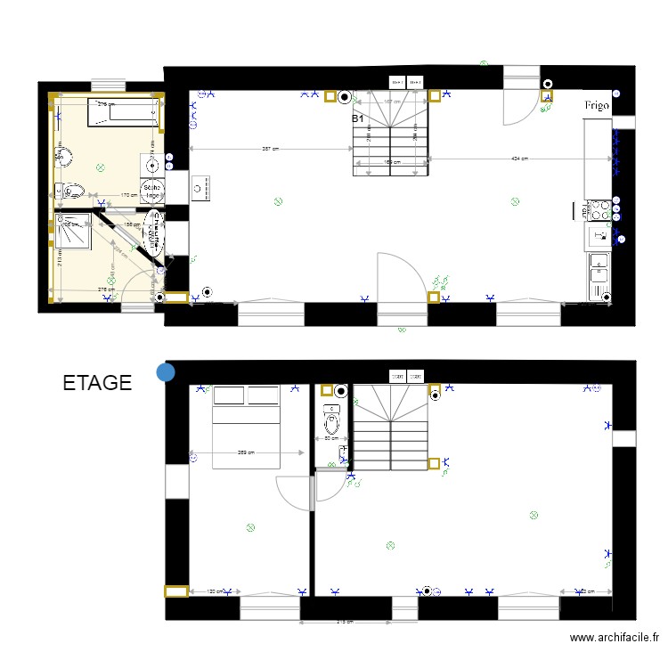 maison BIP LL. Plan de 0 pièce et 0 m2