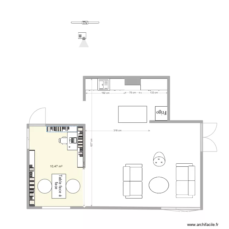 malakoff. Plan de 