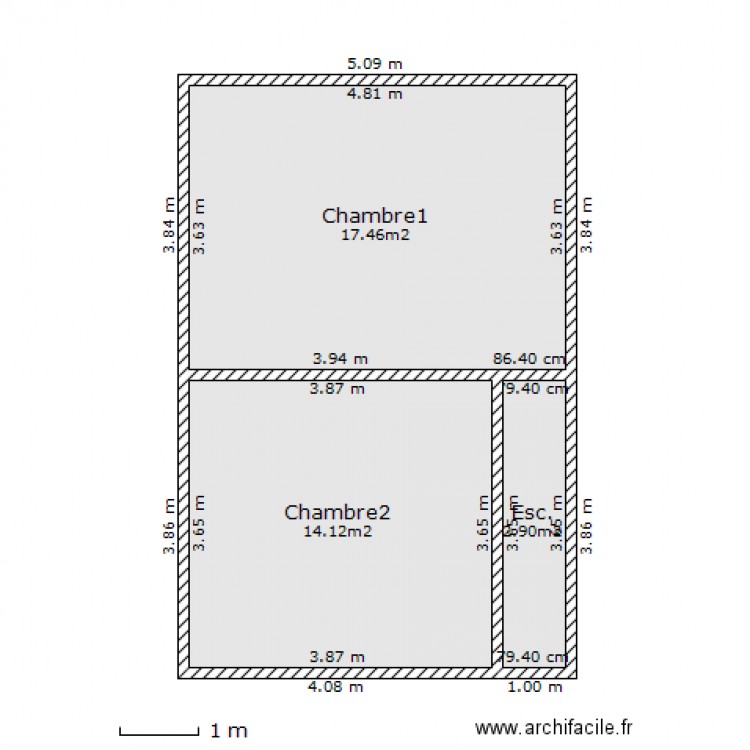 Cindy Etage1. Plan de 0 pièce et 0 m2