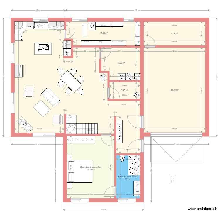 NoirmontRez7. Plan de 0 pièce et 0 m2