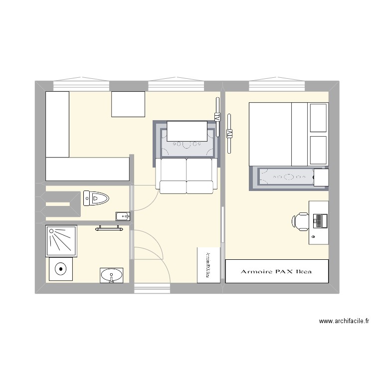 Fessart V2. Plan de 0 pièce et 0 m2