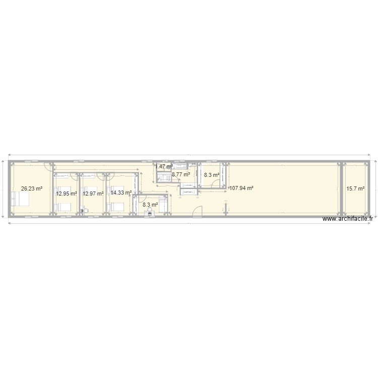 HAG15. Plan de 0 pièce et 0 m2